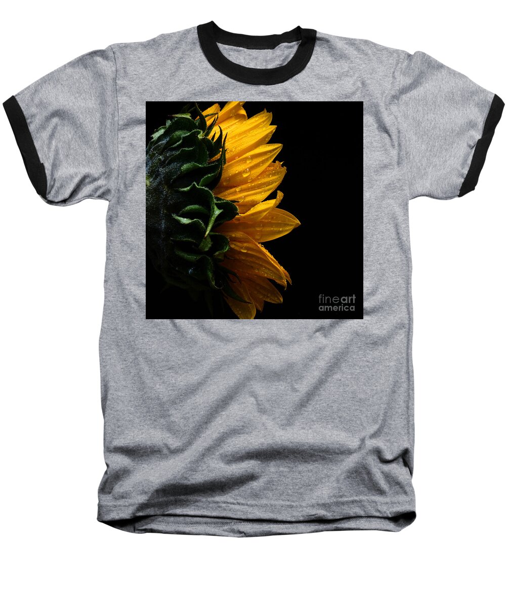Adrian-deleon Baseball T-Shirt featuring the photograph SunFlower Series III by Adrian De Leon Art and Photography