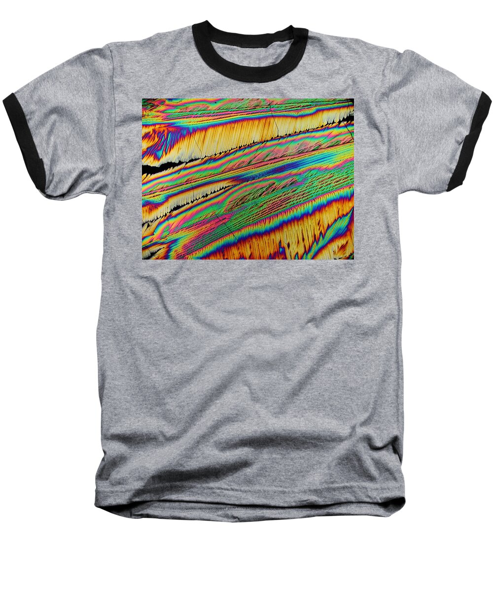 Crystals Baseball T-Shirt featuring the photograph Sweet Vibrations by Hodges Jeffery