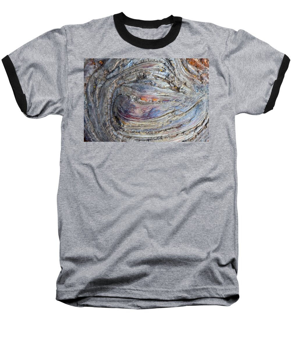Swirls Baseball T-Shirt featuring the photograph Swirls by Melisa Elliott