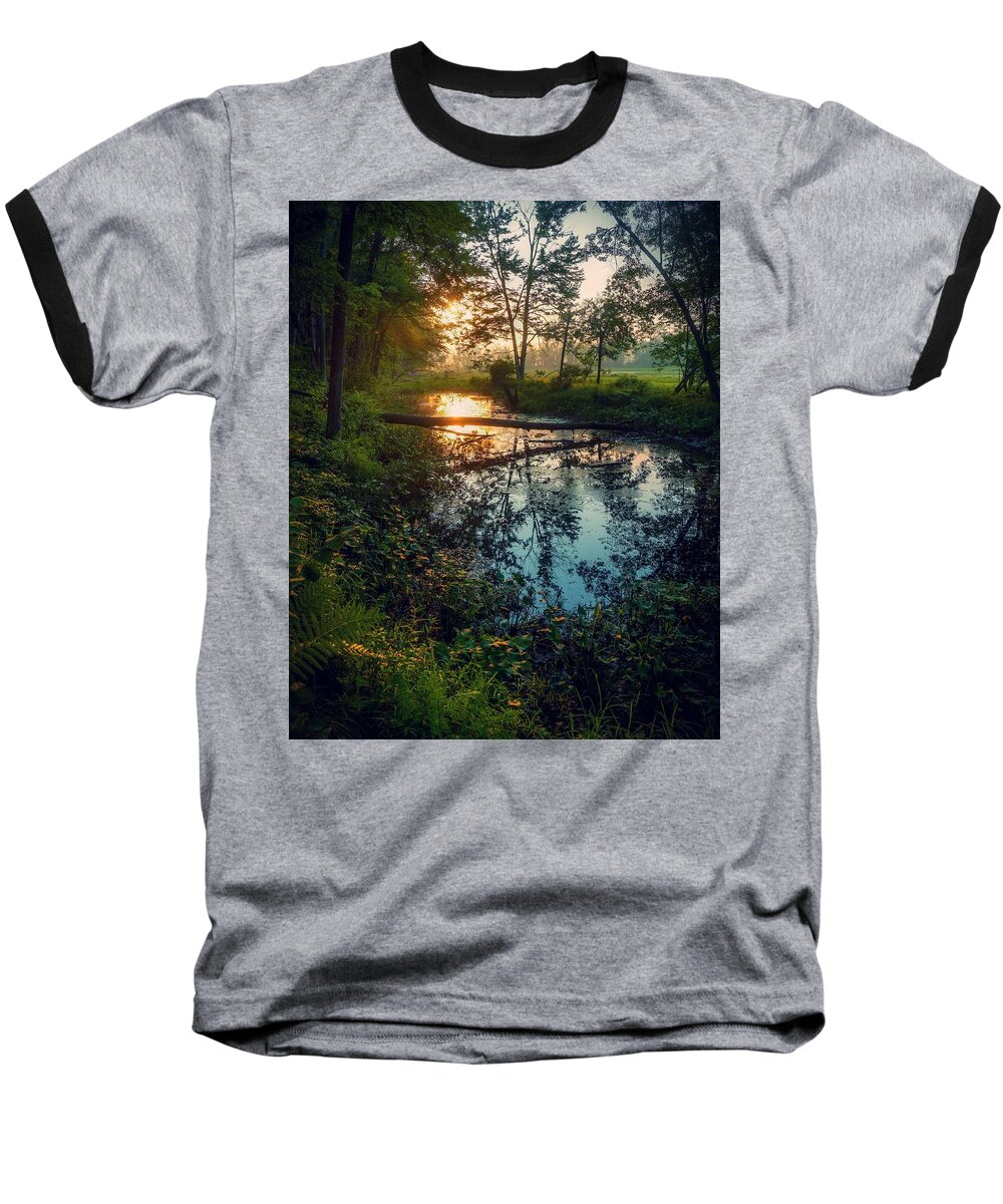 Baseball T-Shirt featuring the photograph The Gift by Kendall McKernon