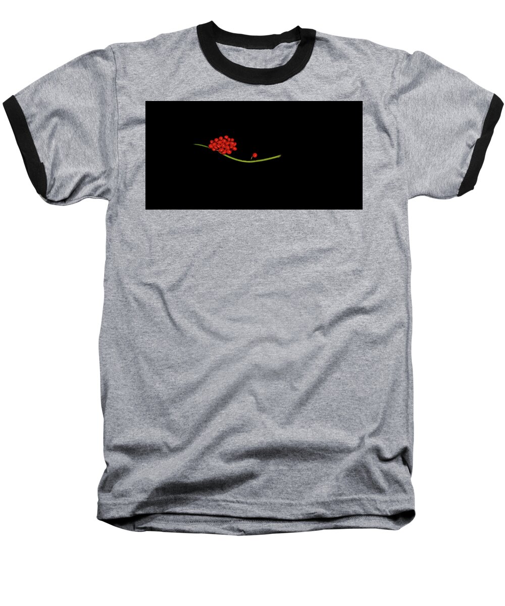 Abstract Baseball T-Shirt featuring the photograph The Immigrant by Stuart Harrison