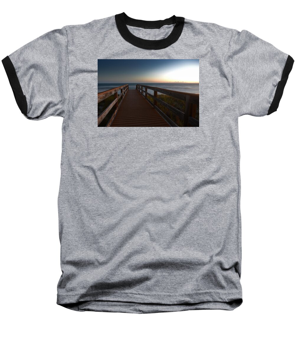 Night Baseball T-Shirt featuring the photograph The Long Walk Home by Renee Hardison
