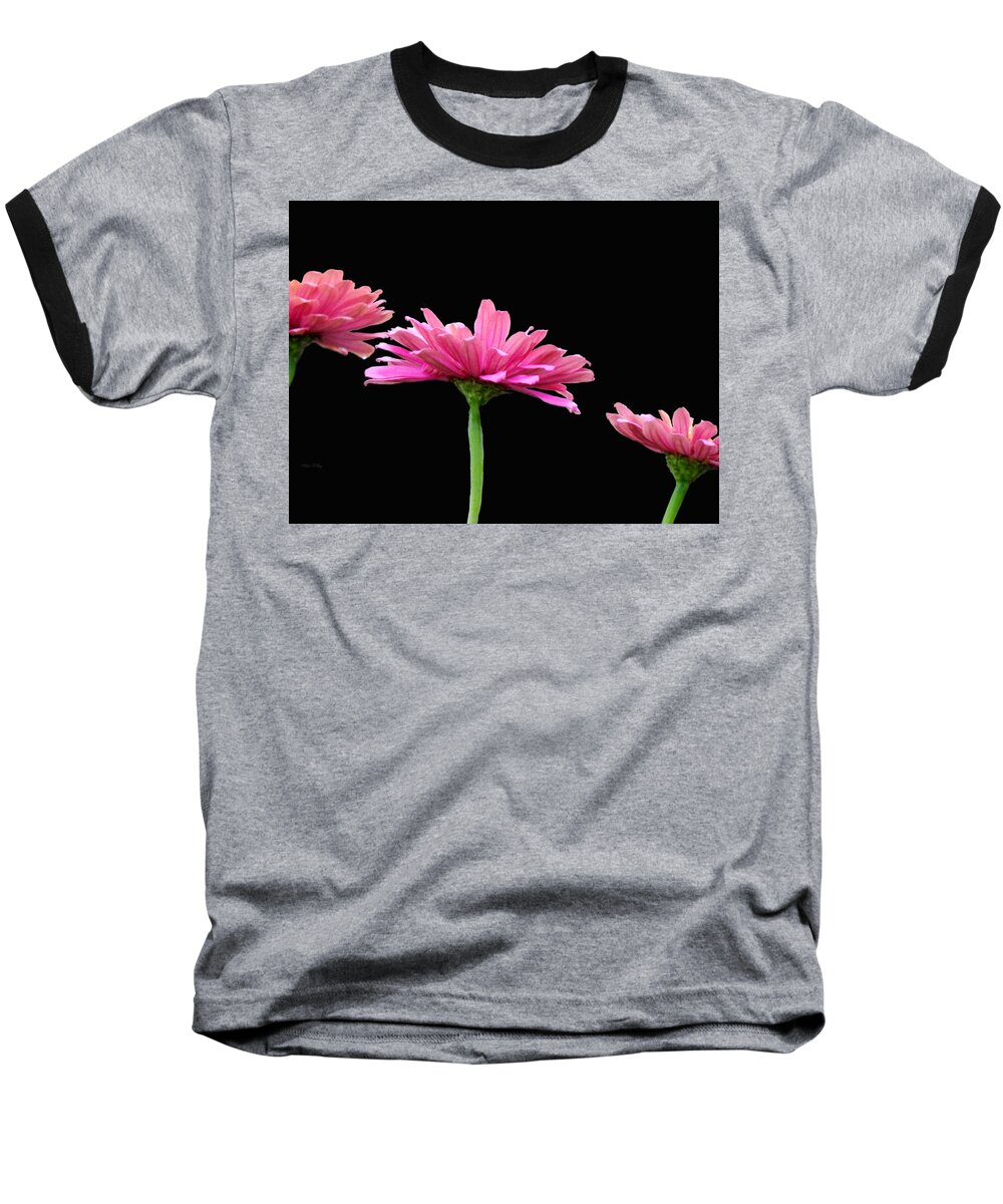 Summer Baseball T-Shirt featuring the photograph The Pink Ladies by Wild Thing
