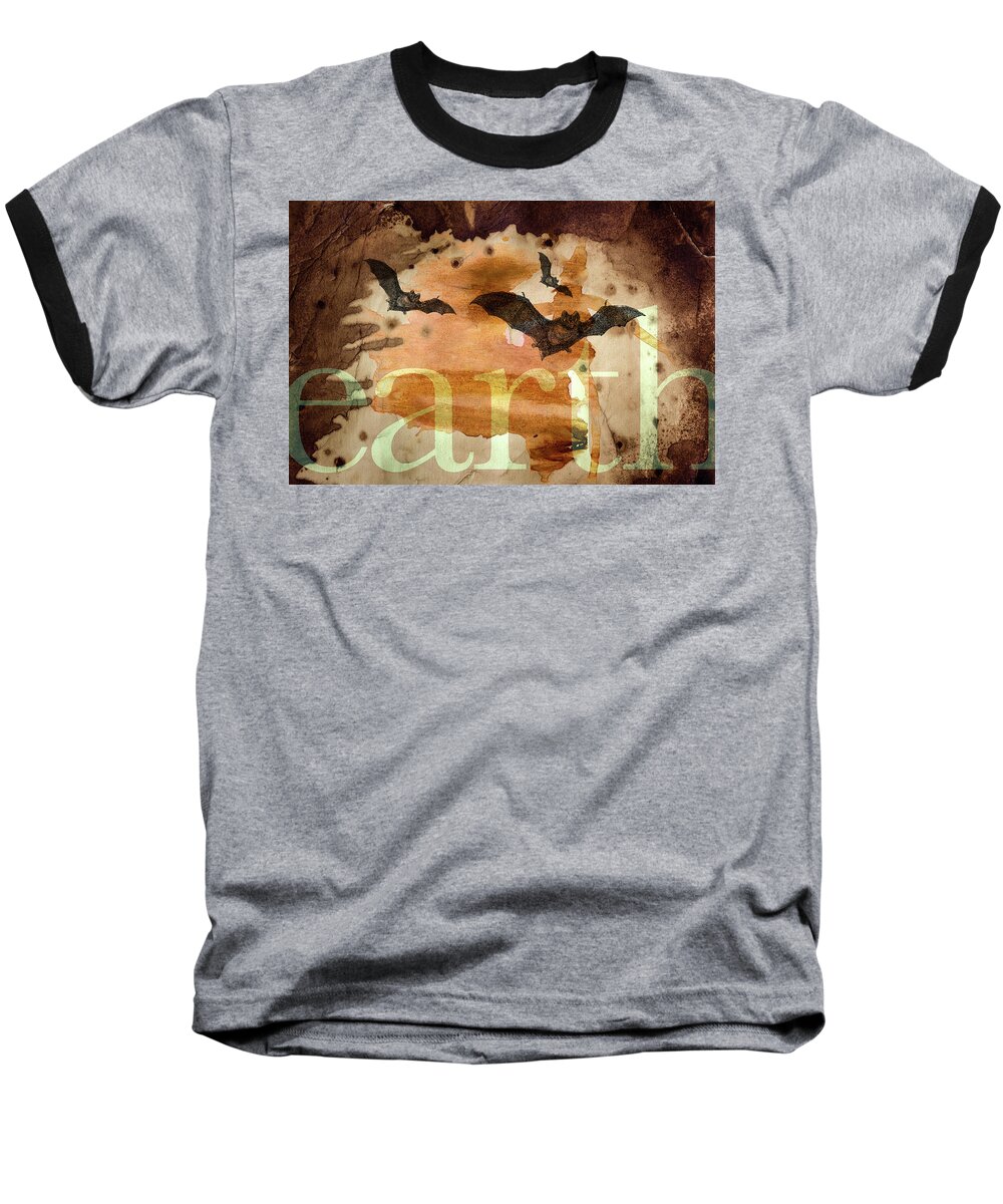 Bats Baseball T-Shirt featuring the photograph The Potency of Acceptance by Char Szabo-Perricelli