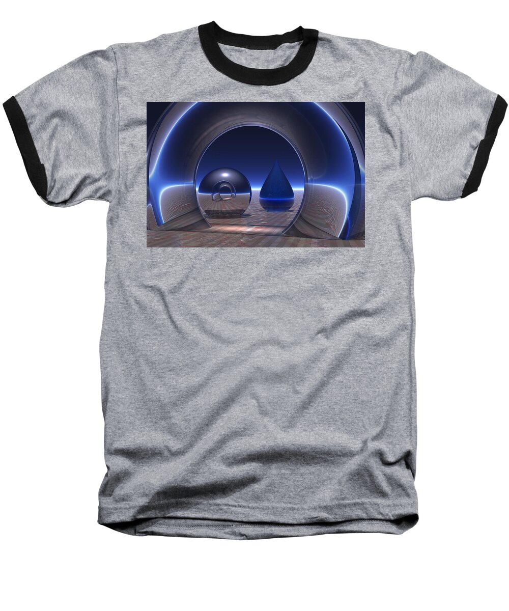 3d Baseball T-Shirt featuring the digital art The Simplest Things by Lyle Hatch