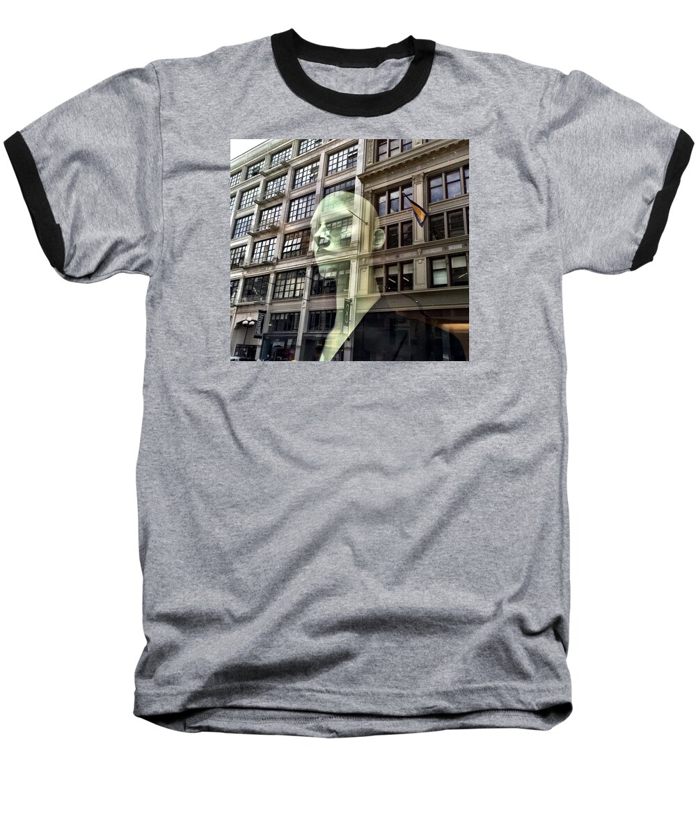 Mannequin Baseball T-Shirt featuring the photograph The Spirit of San Francisco by Brad Hodges