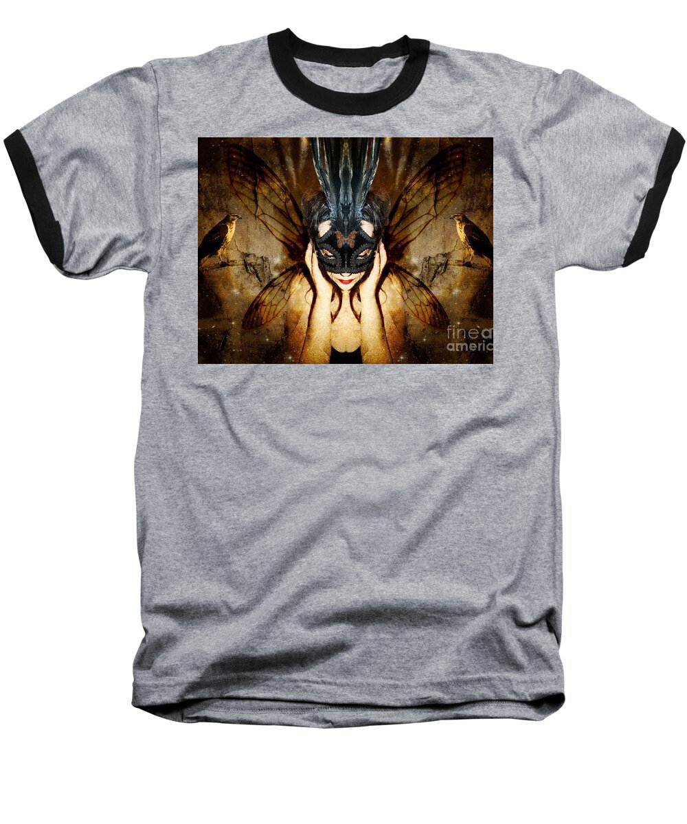 Eyes Baseball T-Shirt featuring the photograph The story of what I came to be by Heather King