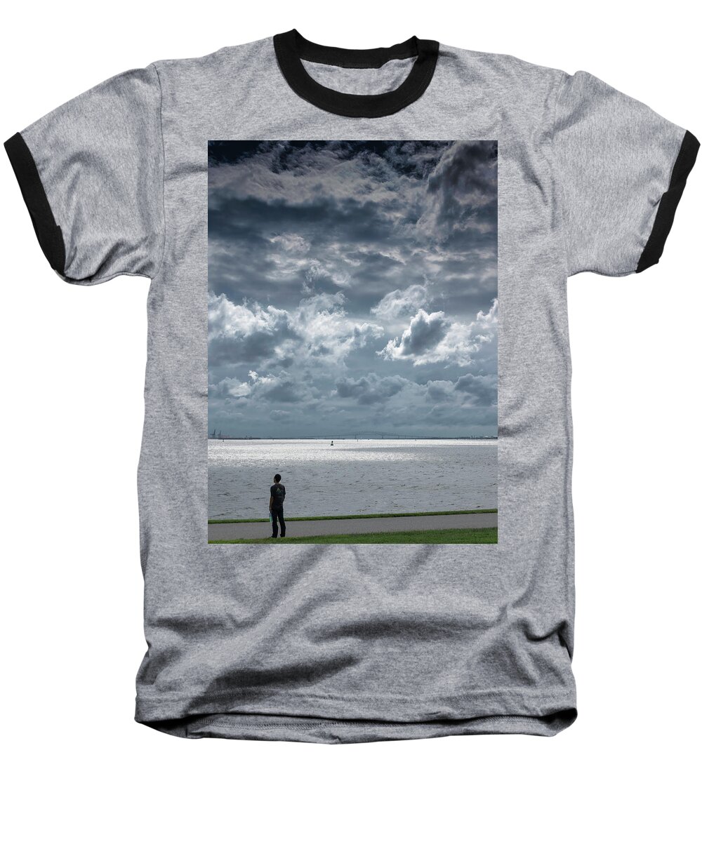 Baltimore Baseball T-Shirt featuring the photograph The Threatening Storm by Steven Richman