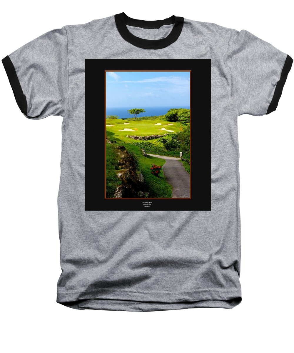 Caribbean Islands Baseball T-Shirt featuring the photograph The White Witch Jamaica by Tom Prendergast