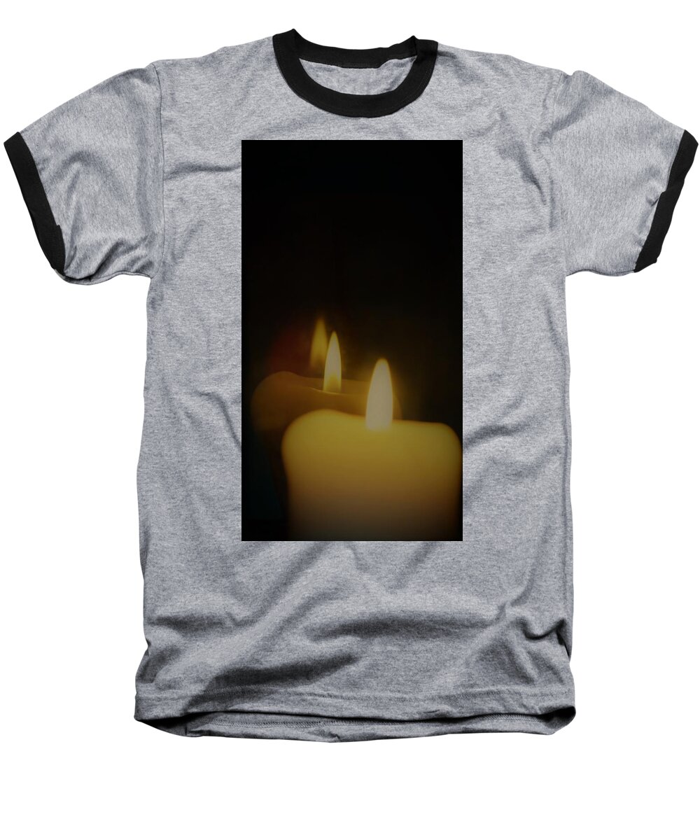 Old Time Religion Baseball T-Shirt featuring the photograph This Little Light Of Mine by John Glass
