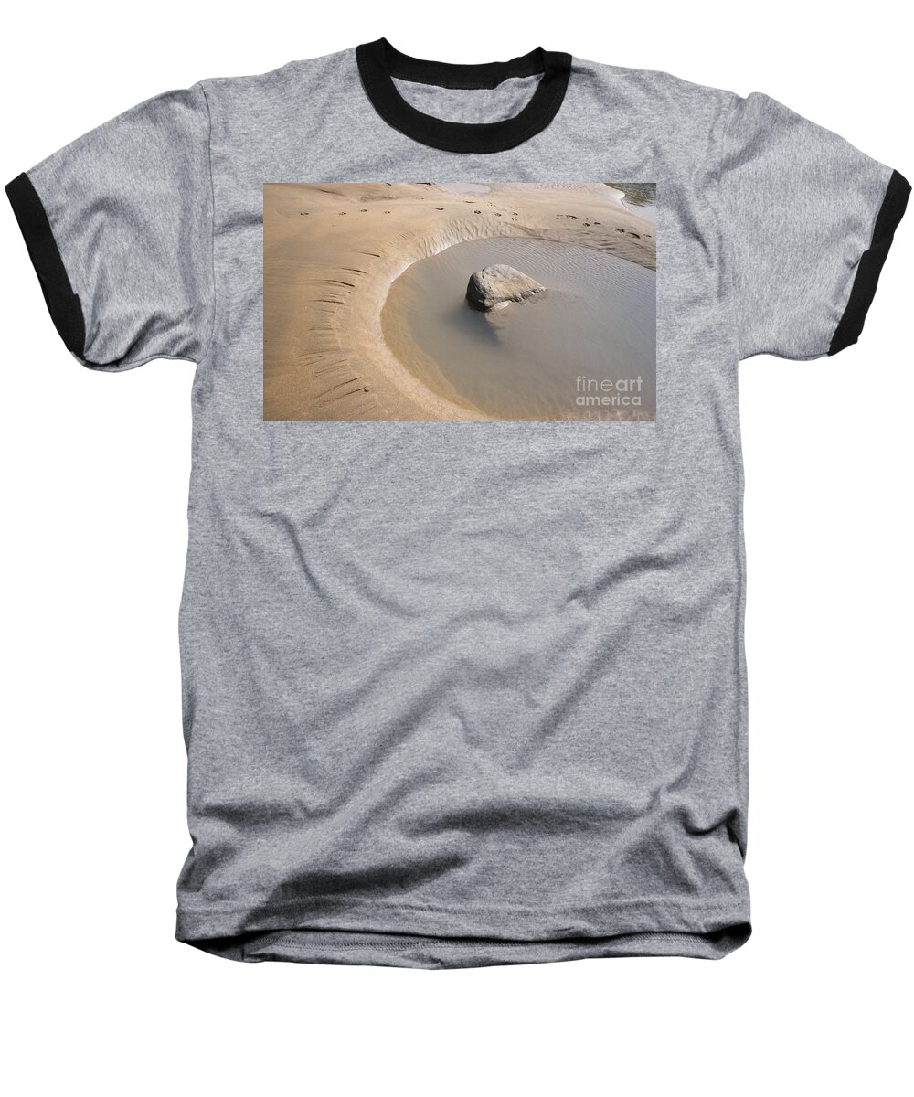 Tidal Pool. Sea Pool Baseball T-Shirt featuring the photograph Tidal Pool by Richard Brookes