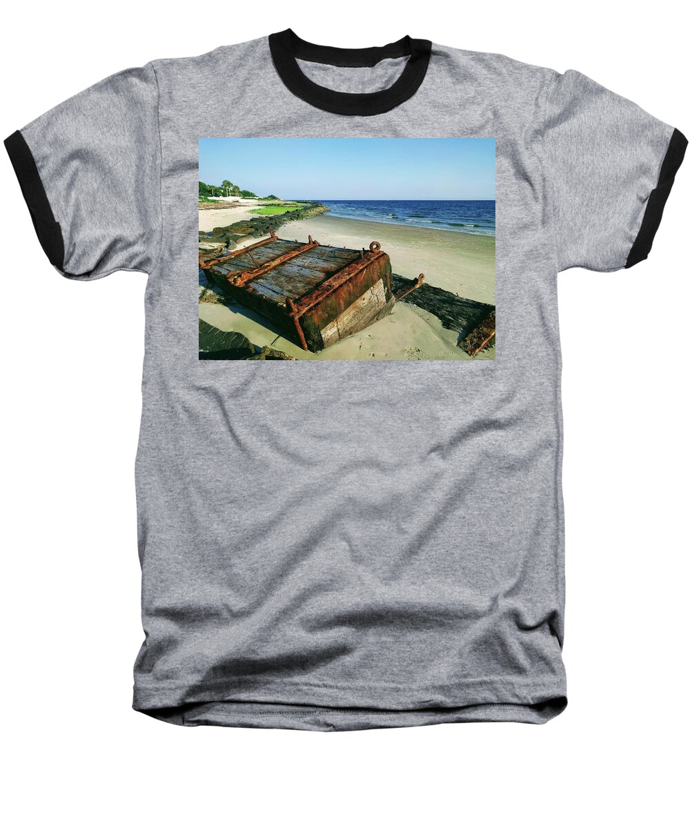 Ocean Baseball T-Shirt featuring the photograph Timeless Treasure by Sherry Kuhlkin