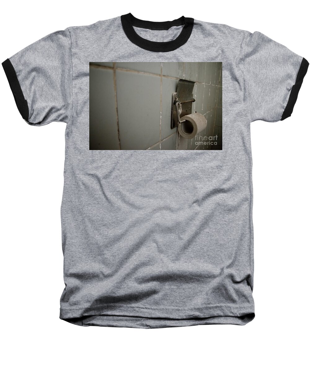 Toilet Paper Baseball T-Shirt featuring the photograph Toilet paper by Mats Silvan