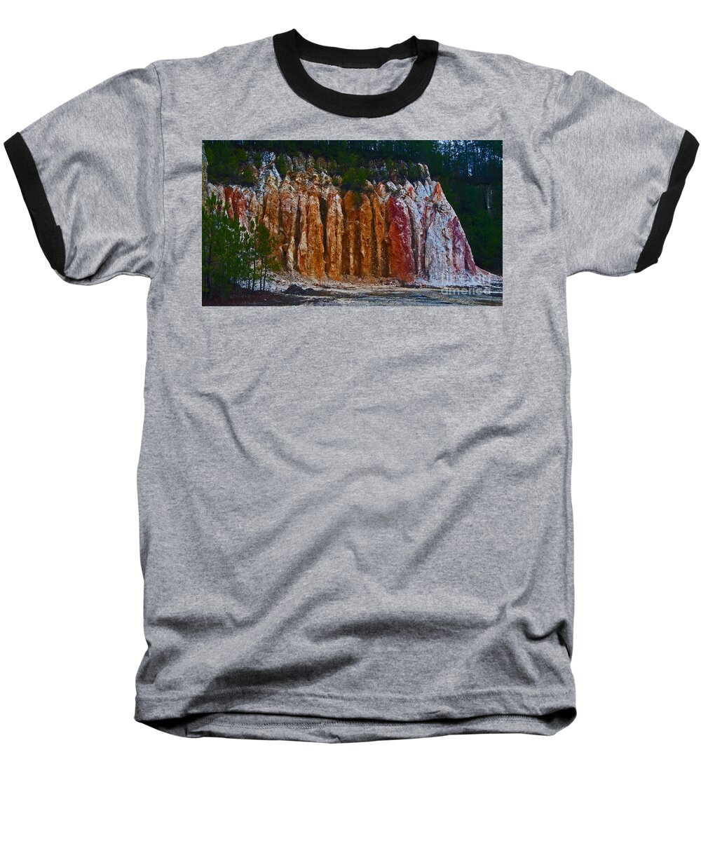 Land Baseball T-Shirt featuring the photograph Tombs Land Formation by George D Gordon III
