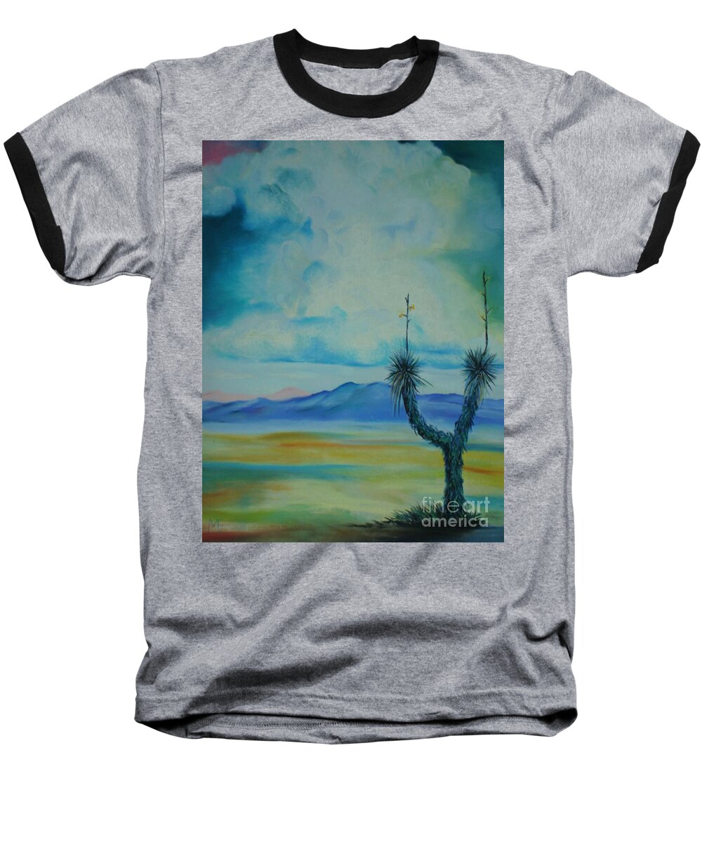 Arizona Baseball T-Shirt featuring the pastel Tombstone by Melinda Etzold