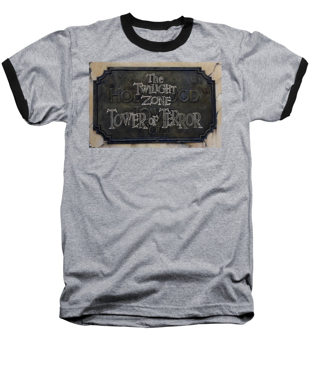 California Baseball T-Shirt featuring the photograph Tower of Terror by David Nicholls