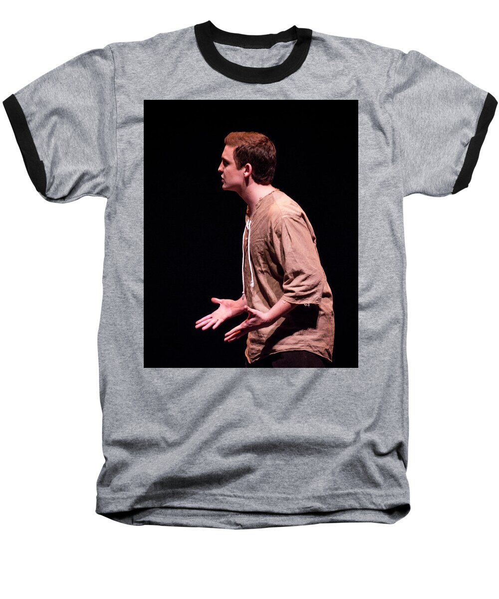 From The Totem Pole High School Production Awards. Baseball T-Shirt featuring the photograph Tpa089 by Andy Smetzer