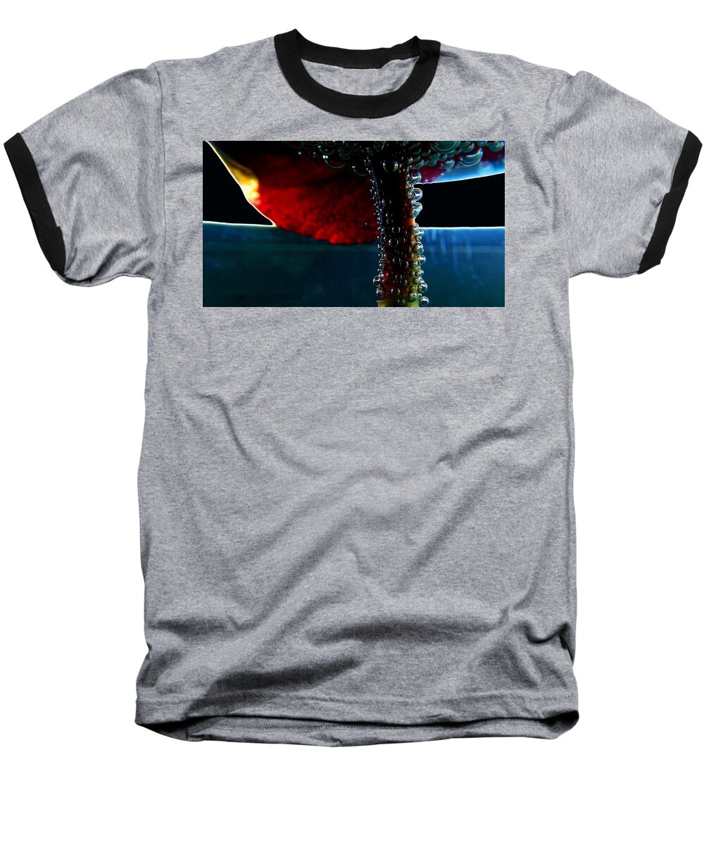 Transcendence Baseball T-Shirt featuring the digital art Transcendence 2 by Danielle R T Haney