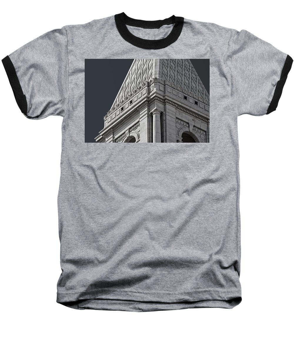 Hartford Baseball T-Shirt featuring the photograph Travelers Tower Summit by Phil Cardamone