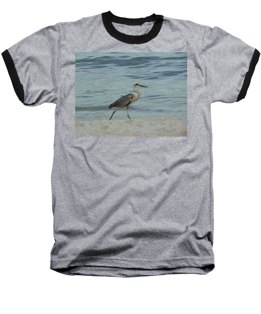 Birds Baseball T-Shirt featuring the photograph Ocean Wanderer by Richie Parks