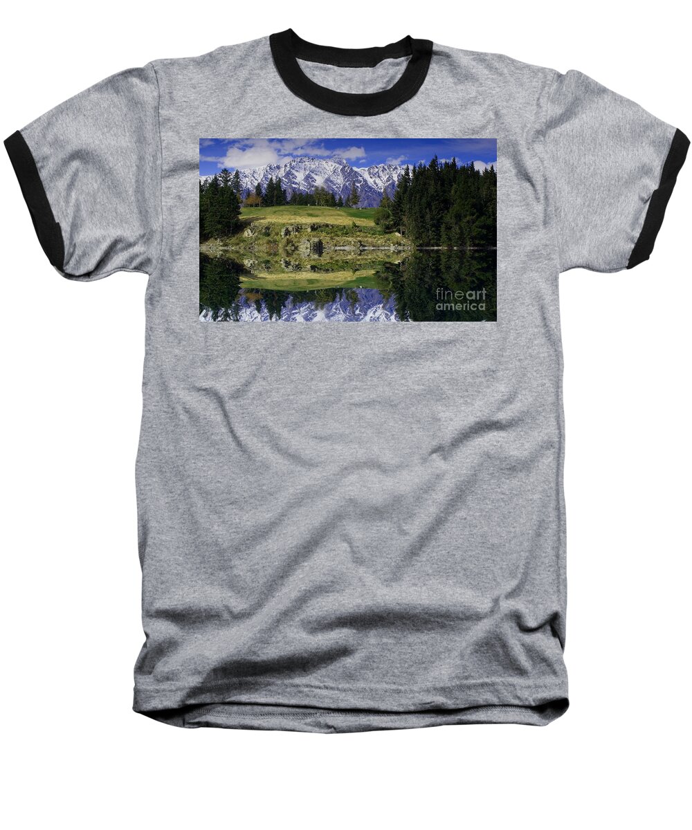 Lake Wakatipu Baseball T-Shirt featuring the photograph Truly Remarkable by Kym Clarke