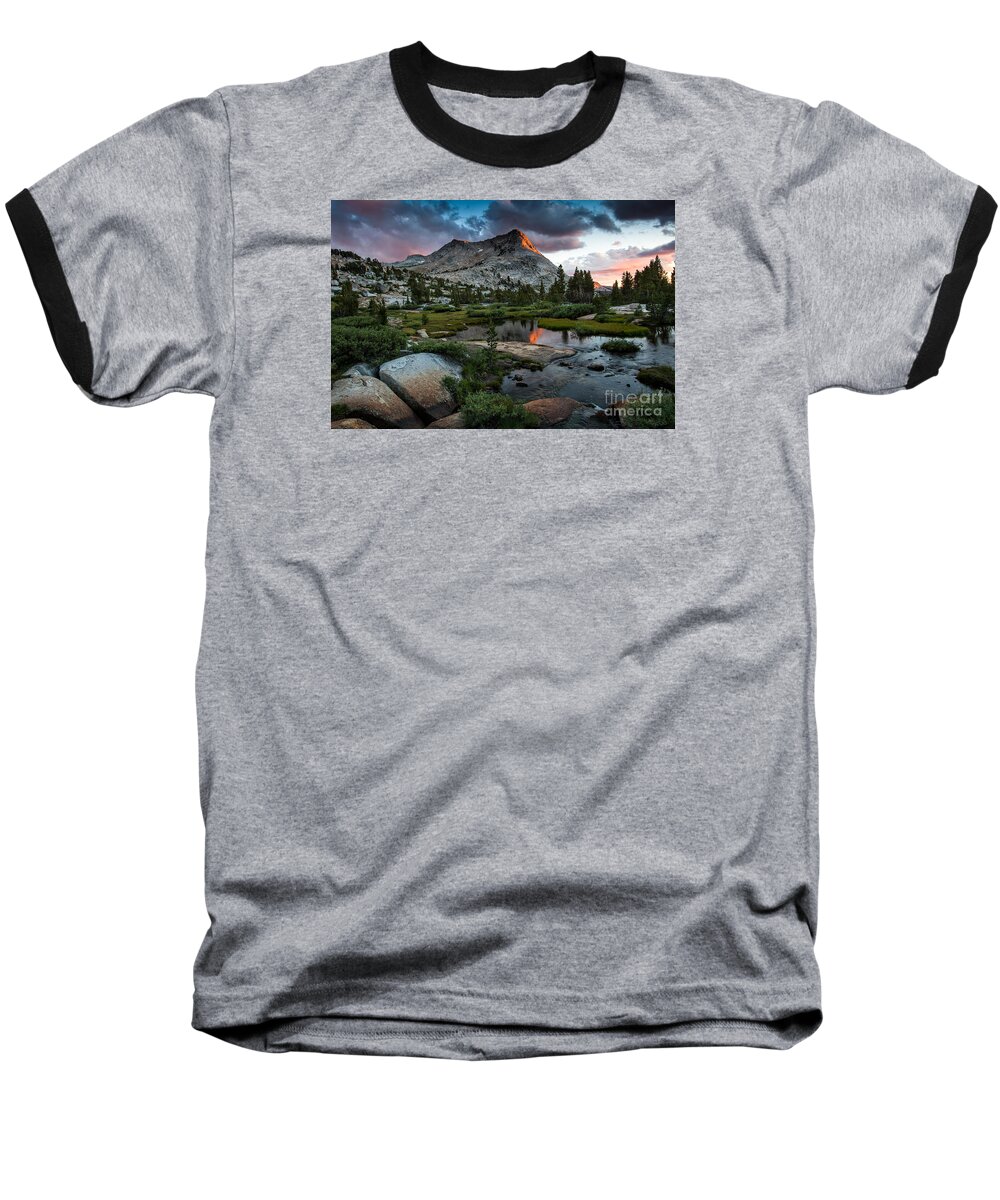 Landscape Baseball T-Shirt featuring the photograph Vogelsang Peak by Patti Schulze