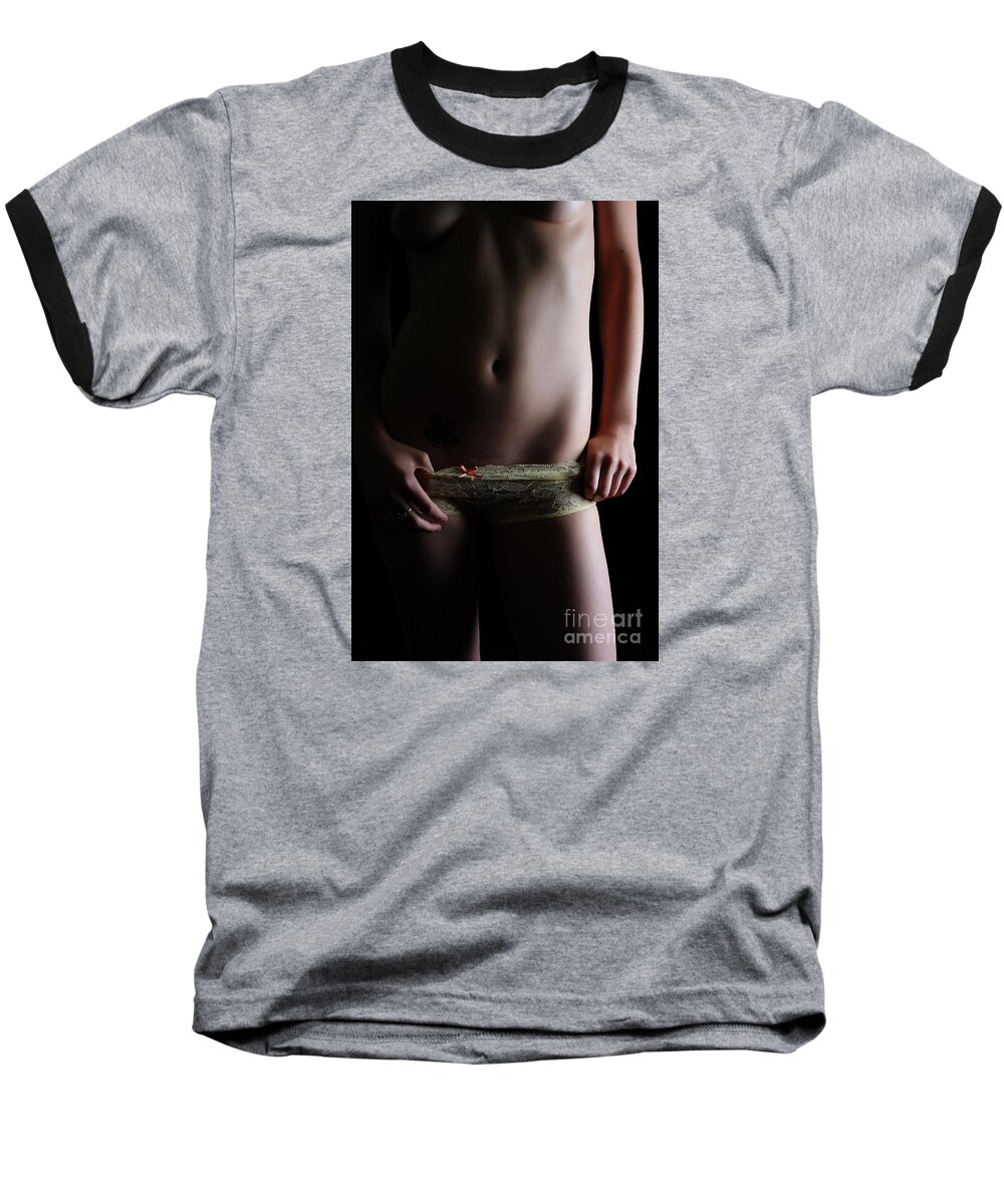 Artistic Baseball T-Shirt featuring the photograph Waiting for you by Robert WK Clark