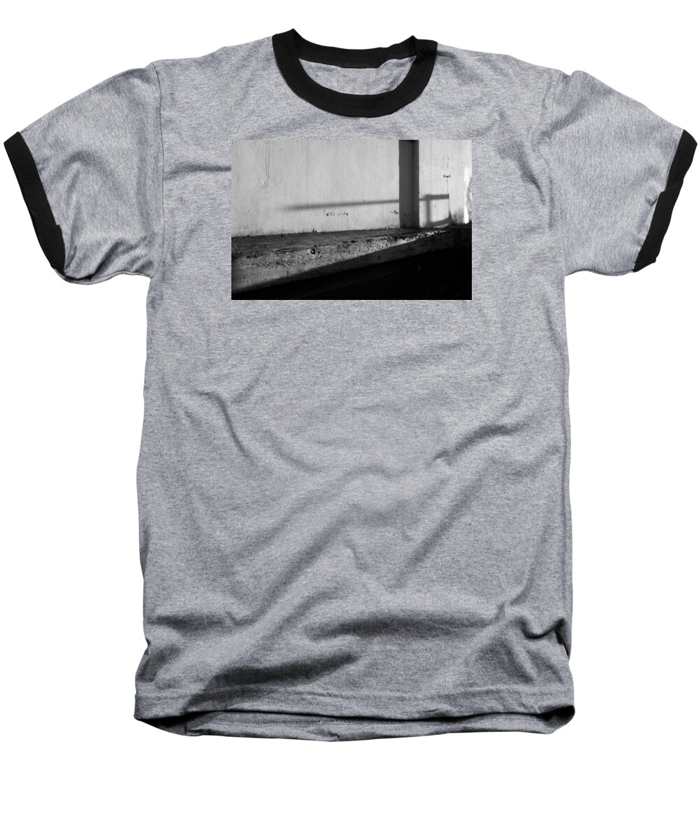 Wall Baseball T-Shirt featuring the photograph Wall And Shows 1 by Catherine Lau