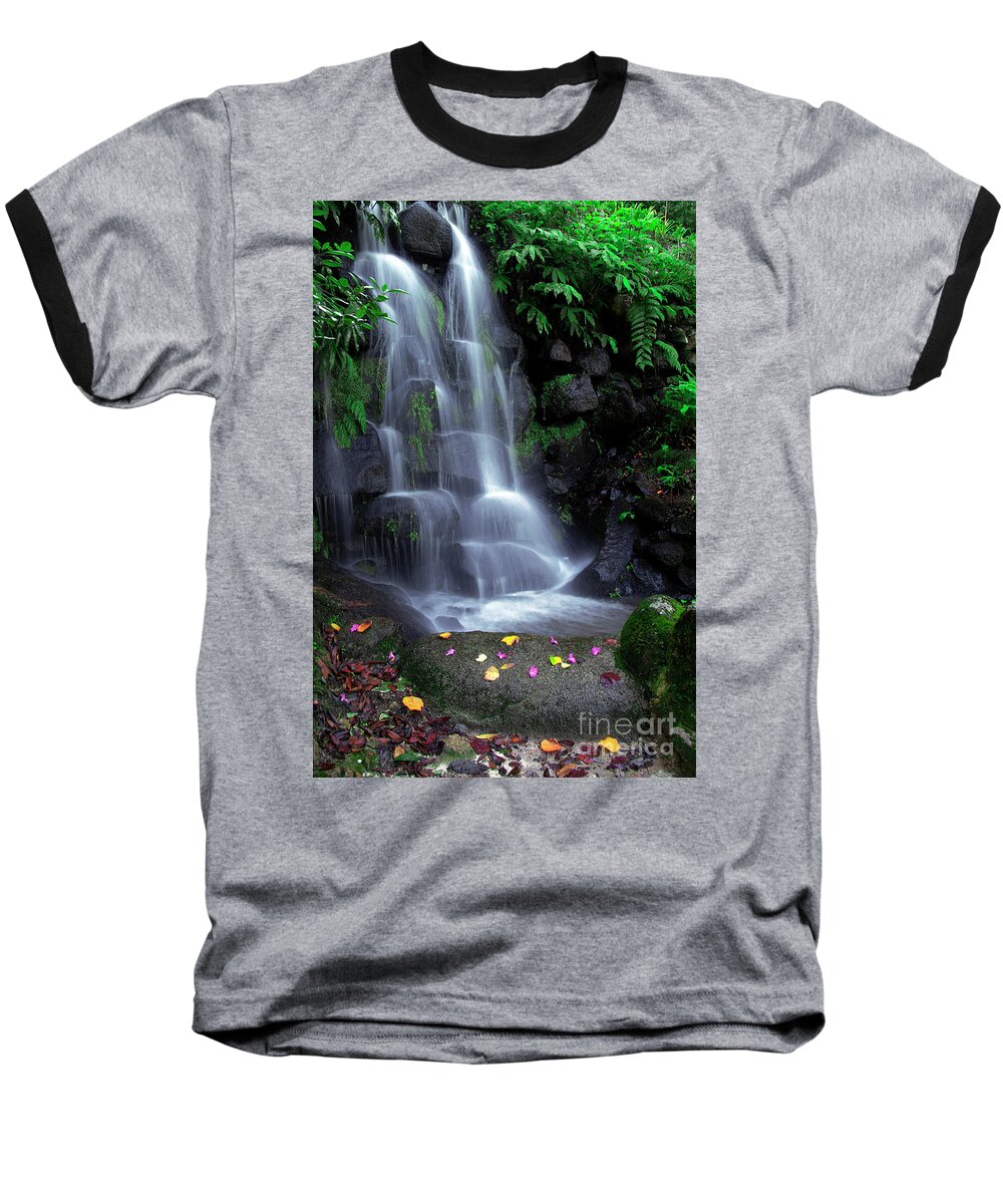 Autumn Baseball T-Shirt featuring the photograph Waterfall by Carlos Caetano