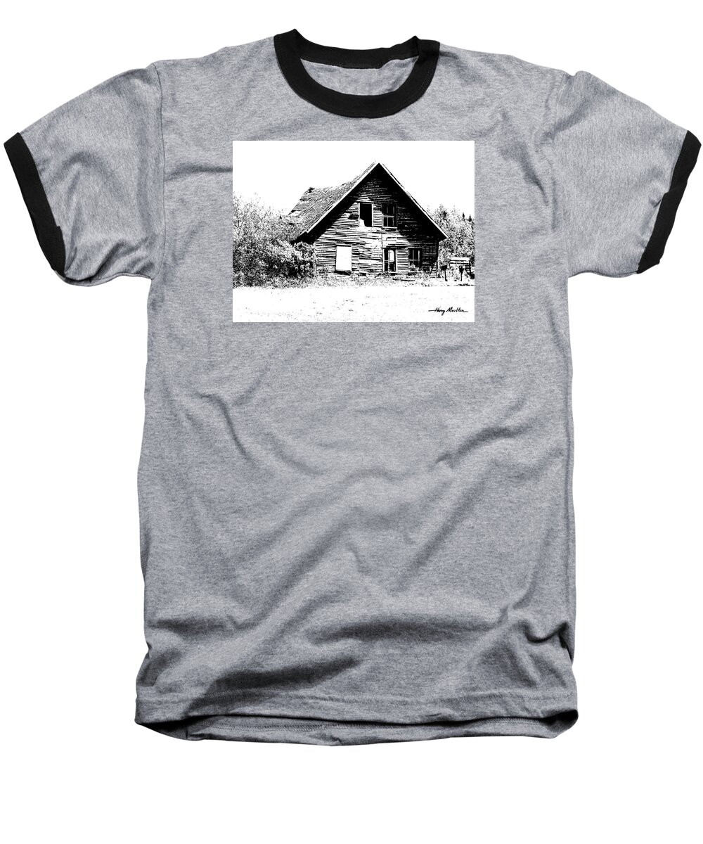 Building Baseball T-Shirt featuring the photograph Weathered by Harry Moulton