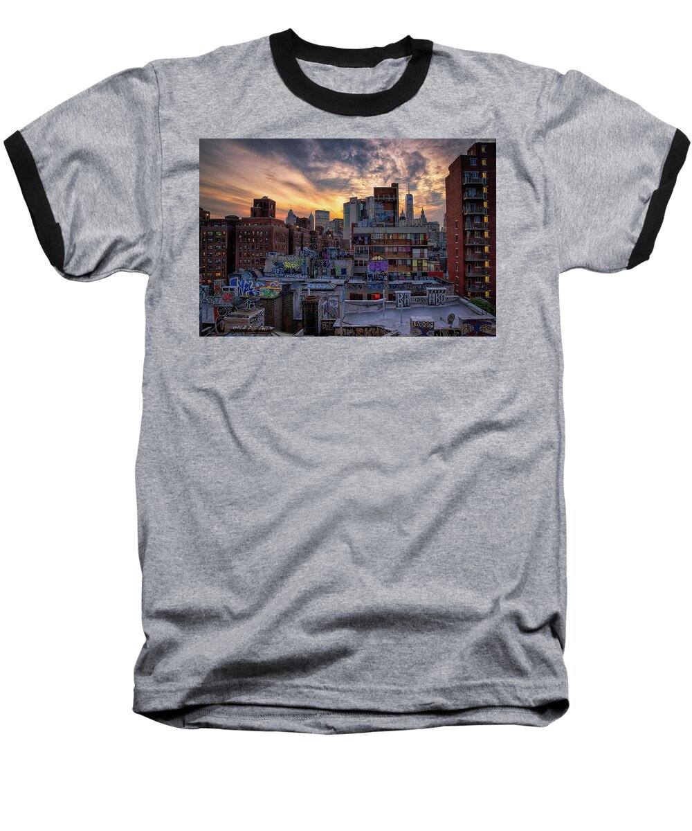New York City Baseball T-Shirt featuring the photograph What you see is what you get by Raf Winterpacht