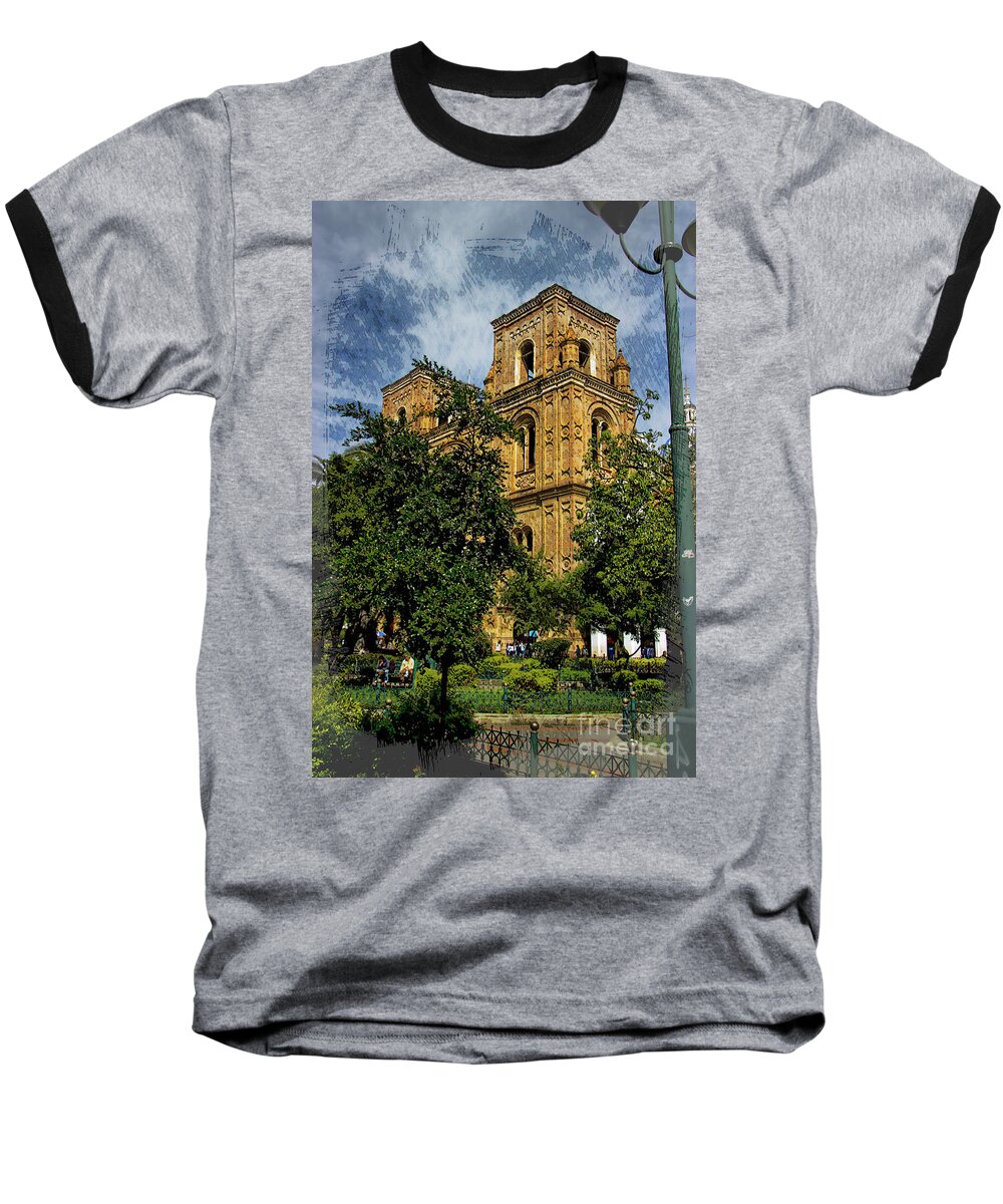 New Baseball T-Shirt featuring the photograph Why Do I Live Here? II by Al Bourassa