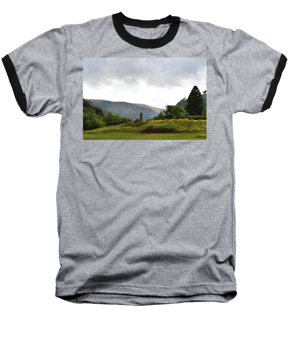 Ireland Baseball T-Shirt featuring the photograph Wicklow Mountains by Terence Davis