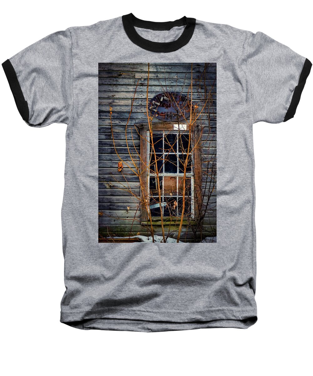  Baseball T-Shirt featuring the photograph Window Shopping by Kendall McKernon