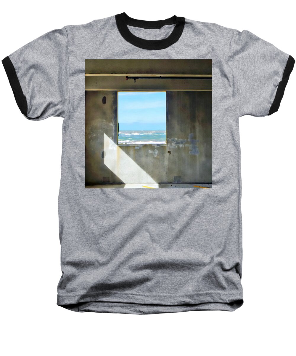 Beach Baseball T-Shirt featuring the photograph Window to Paradise by Stoney Lawrentz