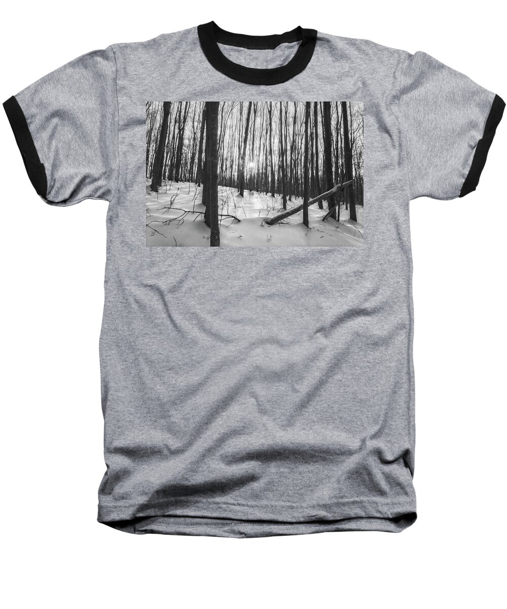 Winter Baseball T-Shirt featuring the photograph Winter Morning Dream by Angelo Marcialis