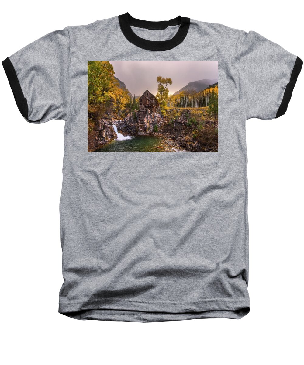 Colorado Baseball T-Shirt featuring the photograph Winter's Coming by Darren White