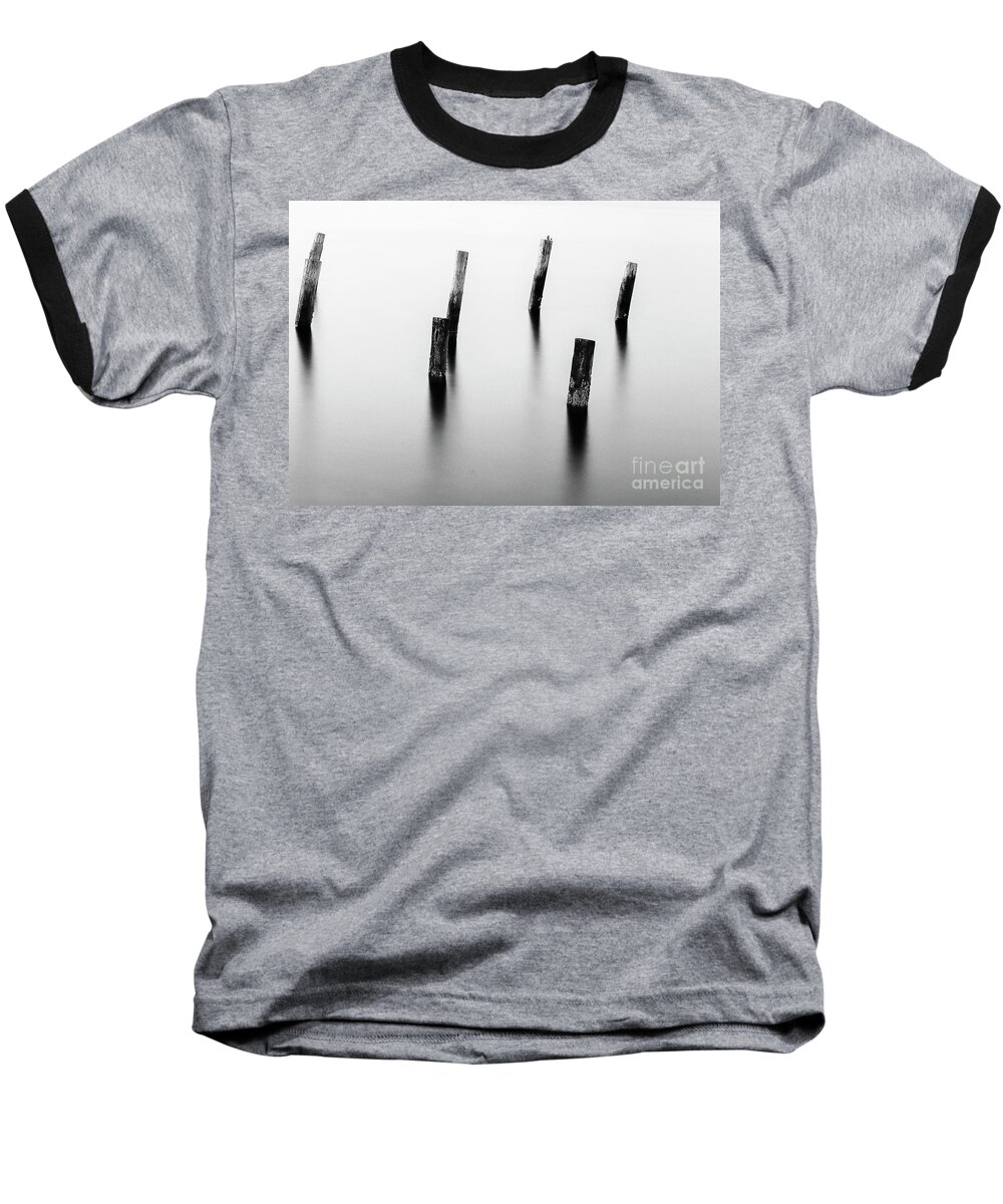 Wooden Baseball T-Shirt featuring the photograph Wooden Post by Sal Ahmed