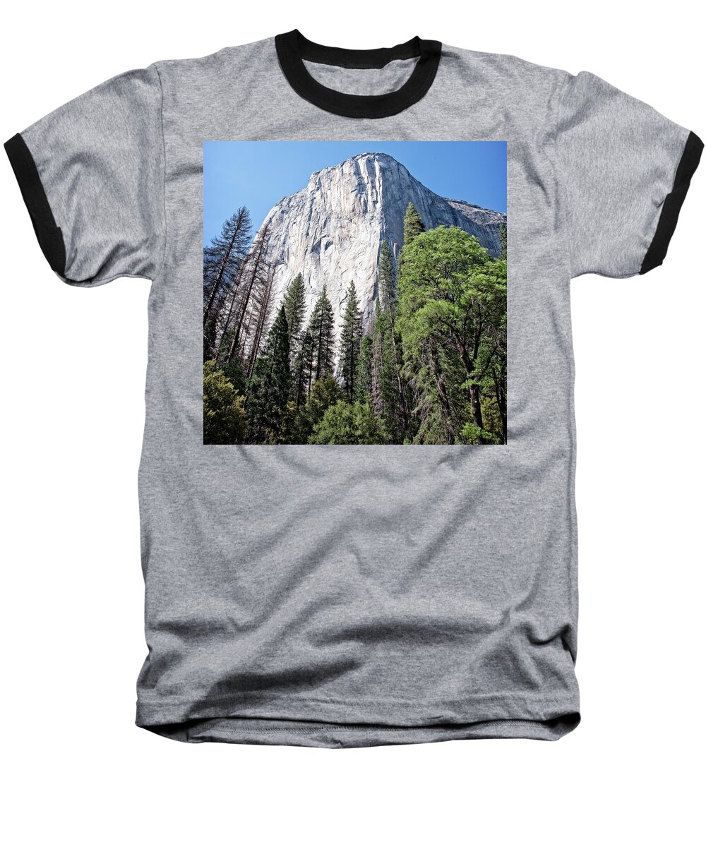 Yosemite Baseball T-Shirt featuring the photograph Captain by Ryan Weddle