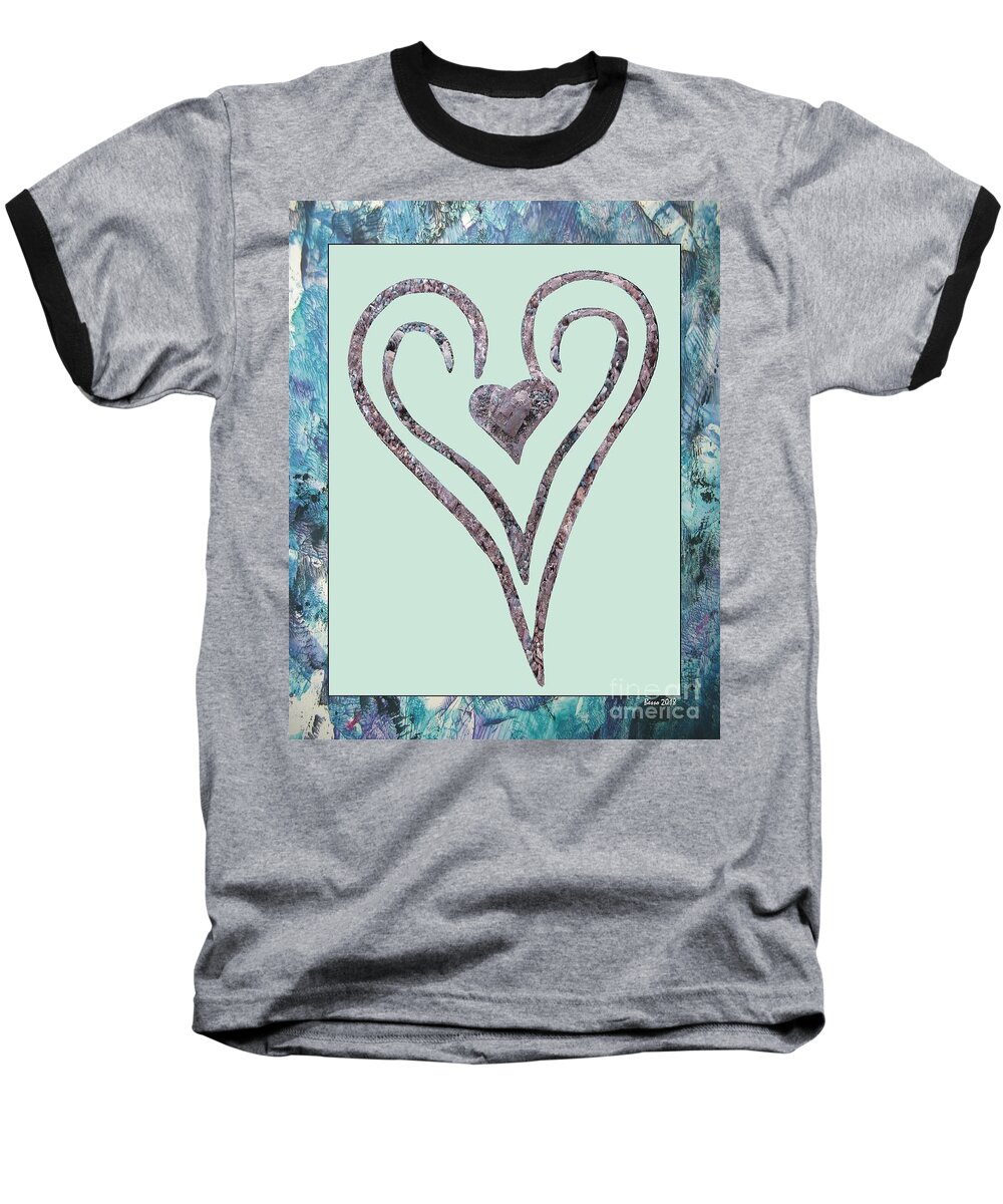 Sedona Baseball T-Shirt featuring the photograph Zen Heart Sedona Labyrinth by Mars Besso