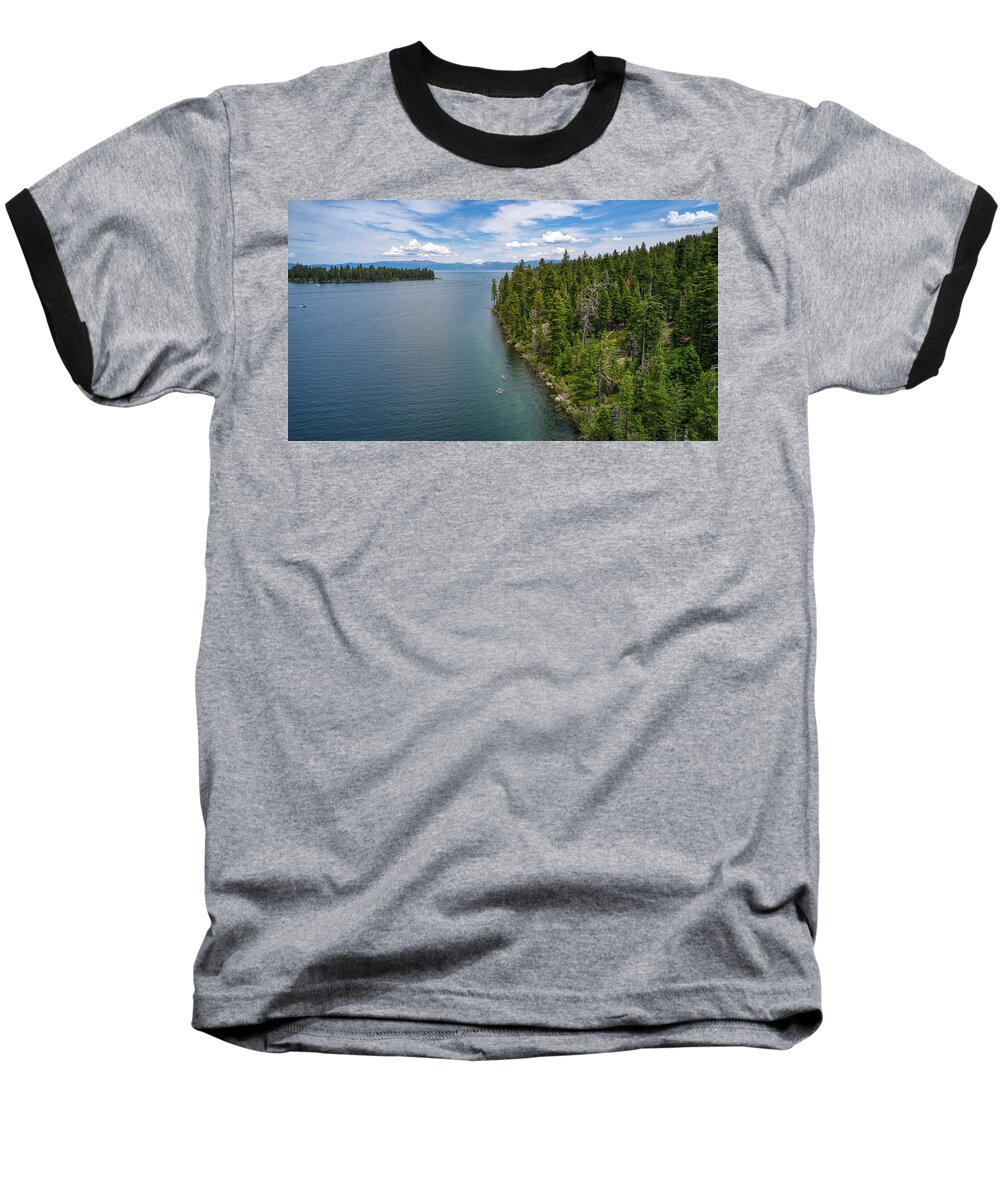 Lake Tahoe Baseball T-Shirt featuring the photograph Emerald Bay Lake Tahoe #1 by Anthony Giammarino