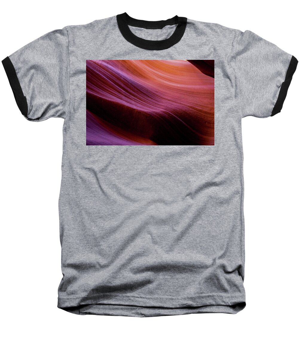 Artistic Baseball T-Shirt featuring the photograph The Earth's Body 16 by Mache Del Campo