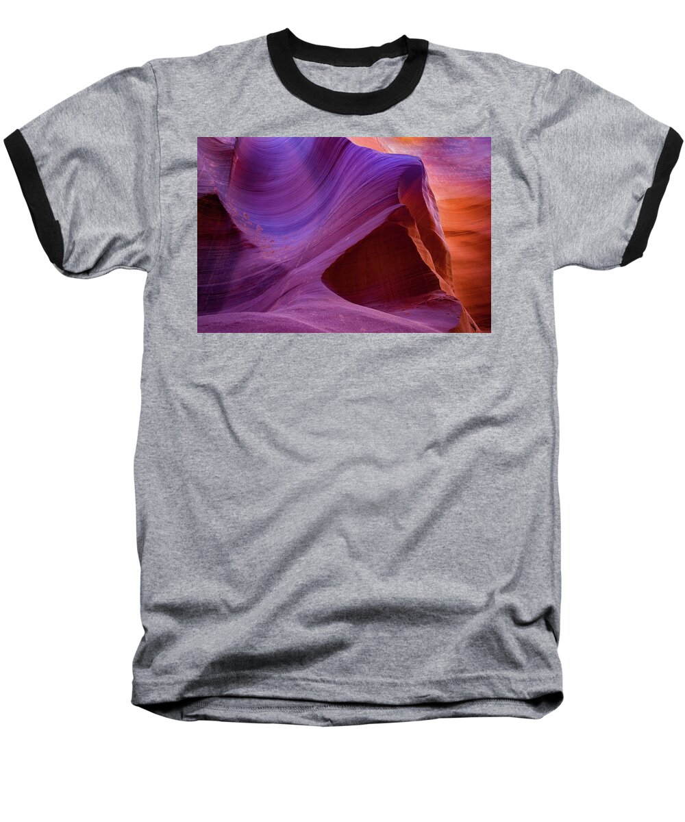 Artistic Baseball T-Shirt featuring the photograph The Earth's Body 10 by Mache Del Campo