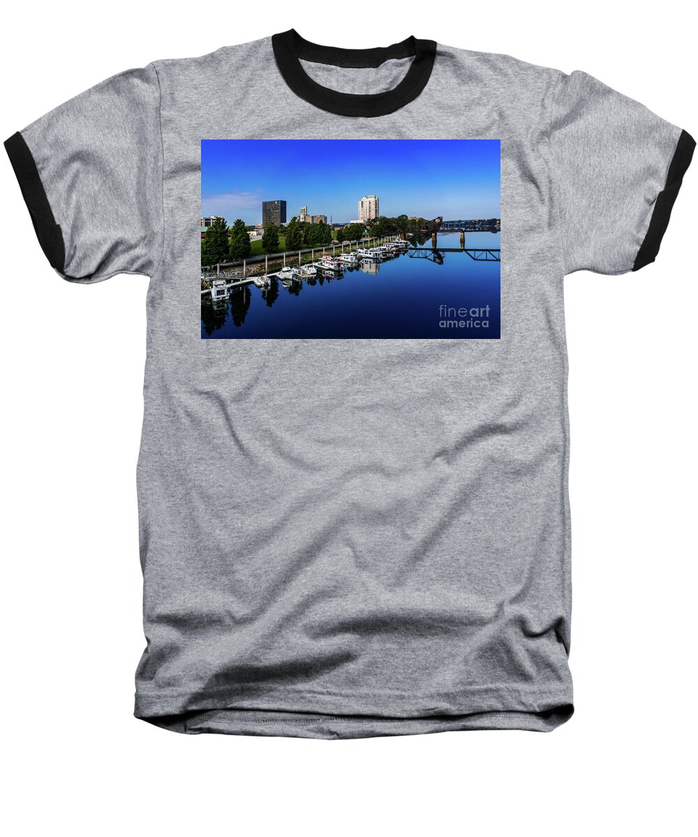 Augusta Ga Savannah River 2 Baseball T-Shirt featuring the photograph Augusta Ga Savannah River 2 by Sanjeev Singhal
