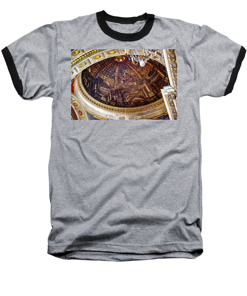 Baroque Baseball T-Shirt featuring the photograph Baroque by Joseph Yarbrough