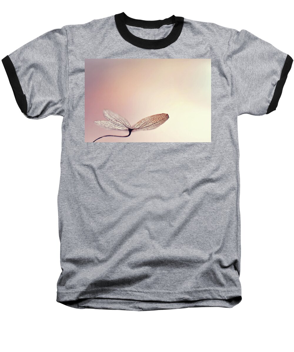 Hydrangea Baseball T-Shirt featuring the photograph Blushing by Michelle Wermuth