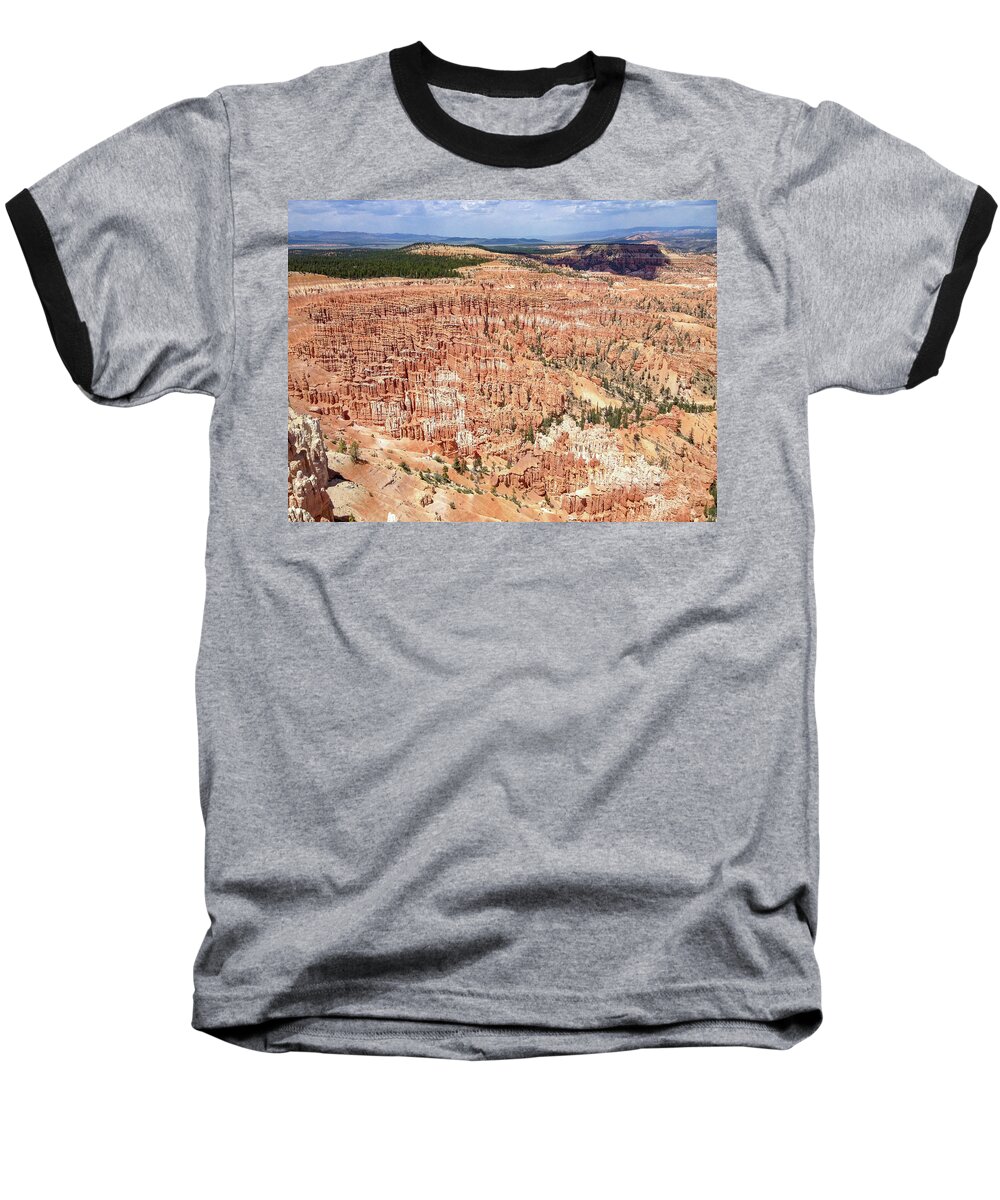 Bryce Canyon Baseball T-Shirt featuring the photograph Bryce Canyon by Mark Duehmig