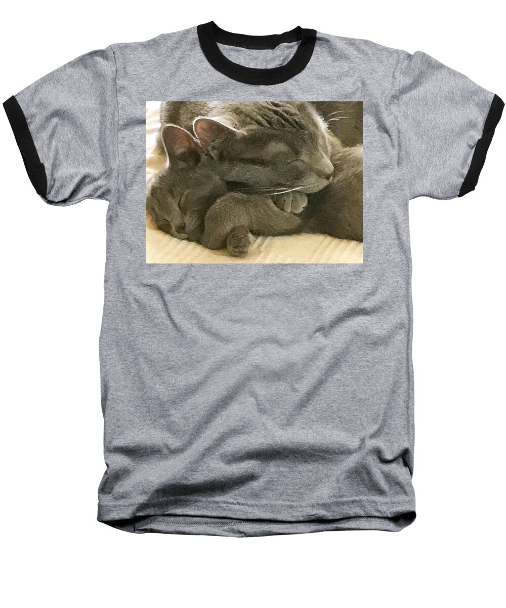 Art Baseball T-Shirt featuring the photograph Cloud And Myst by Jeff Iverson