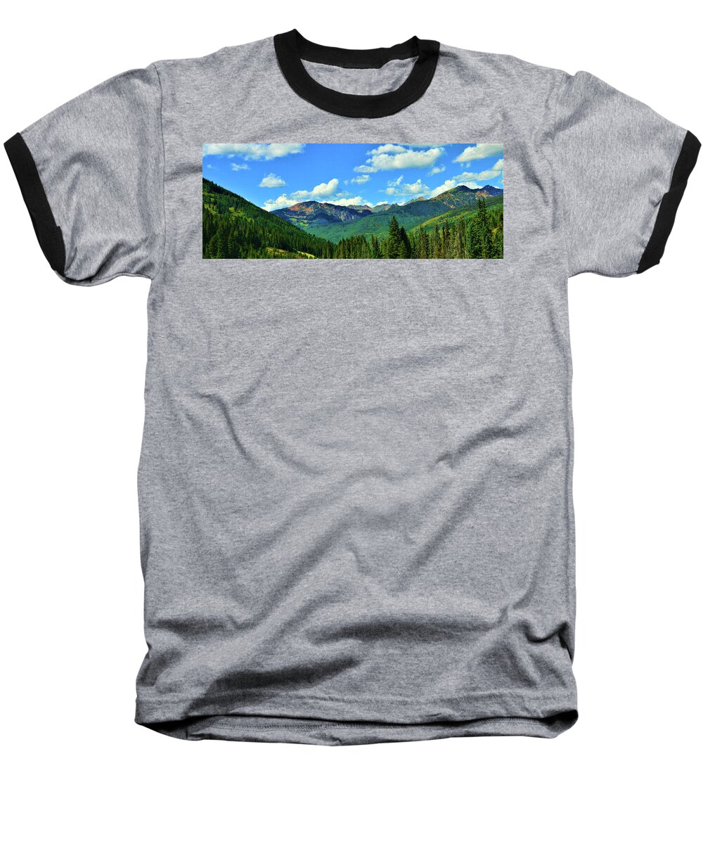 Colorado Baseball T-Shirt featuring the photograph Colorado the Beautiful by Ola Allen