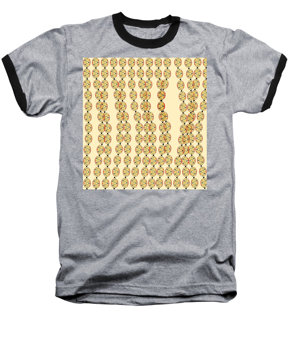 Loripeace9art Baseball T-Shirt featuring the digital art Conforming Nonconformity by Lori Kingston